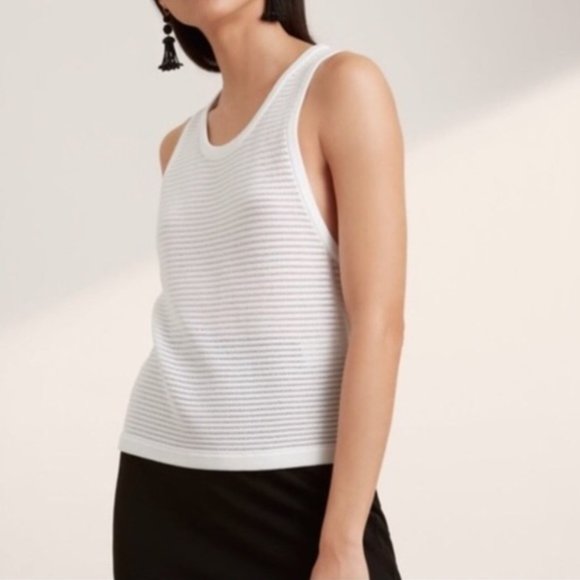 ARITZIA | BABATON ARLIK KNIT TOP IN PINK - Picture 2 of 13